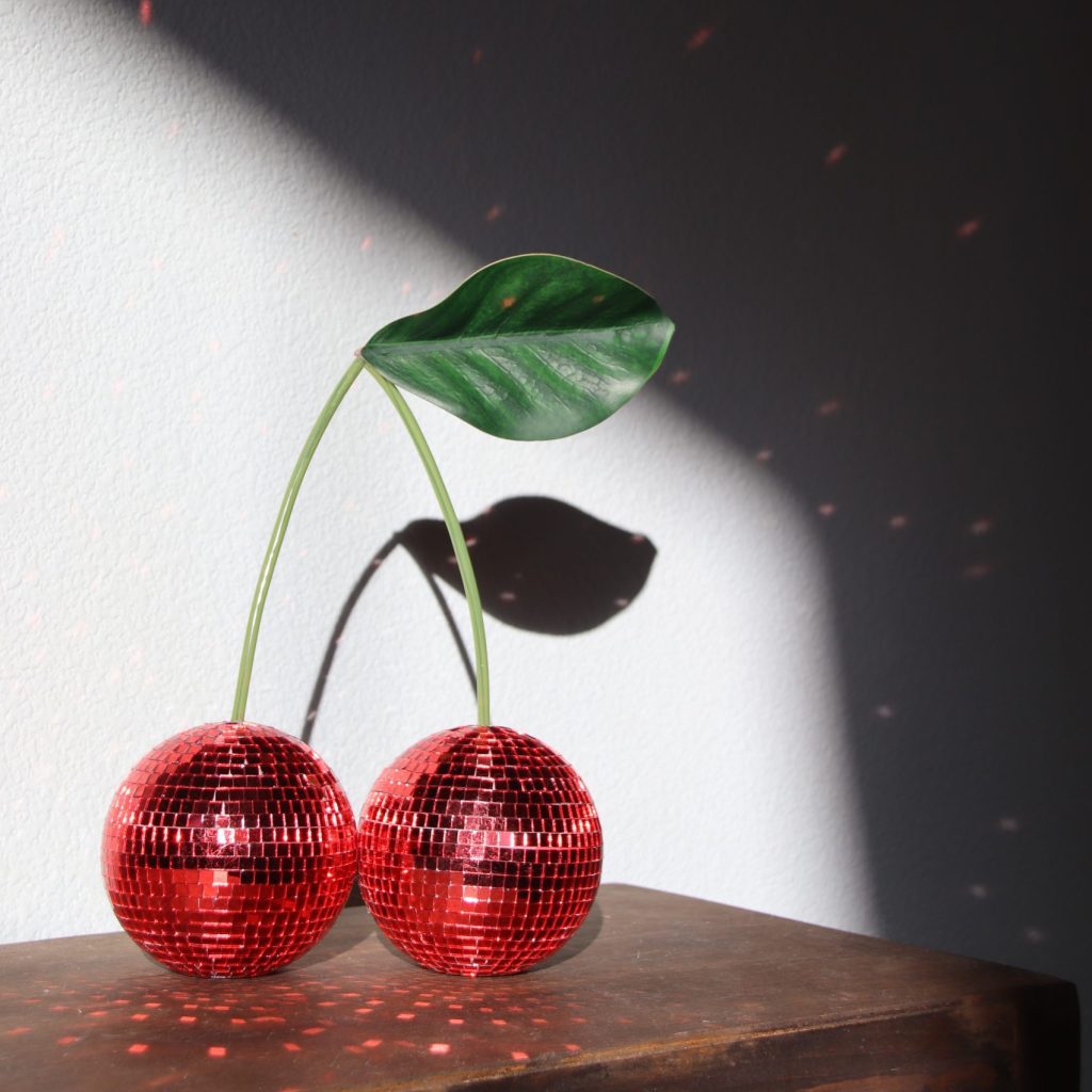 Cherry Disco Balls